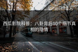 西瓜影院科普：八卦背后10个细节真相的隐情